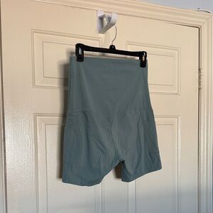 High-Waisted Teal Shorts for Women